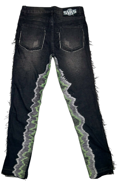 Quantum Surge Denim - Sci - Fi