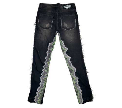 Quantum Surge Denim - Sci - Fi