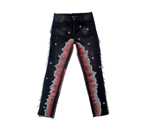 Quantum Surge Denim - Sci - Fi (orange)