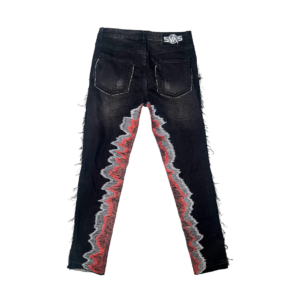 Quantum Surge Denim - Sci - Fi (orange)