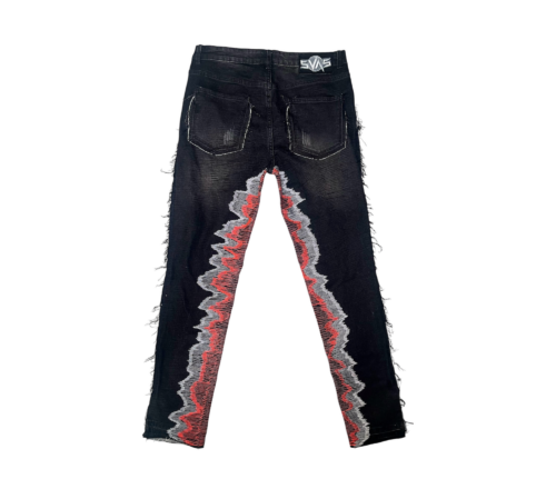 Quantum Surge Denim - Sci - Fi (orange)